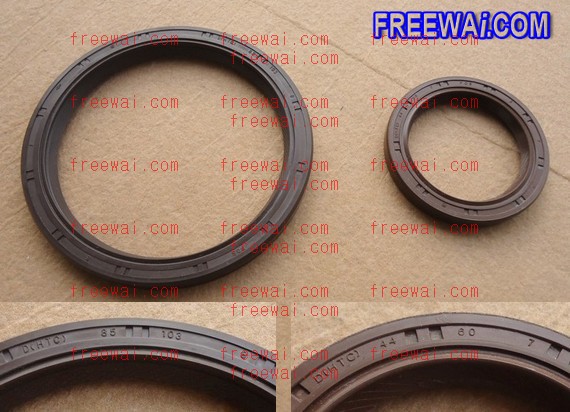 crankshaft front and rear oil seal for Mitsubishi 4G63 4G64 engine on